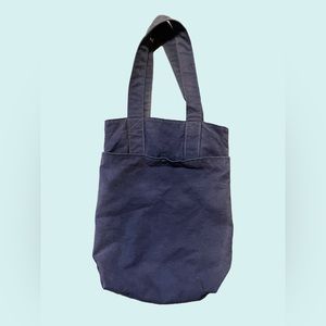 Blue Canvas Bag